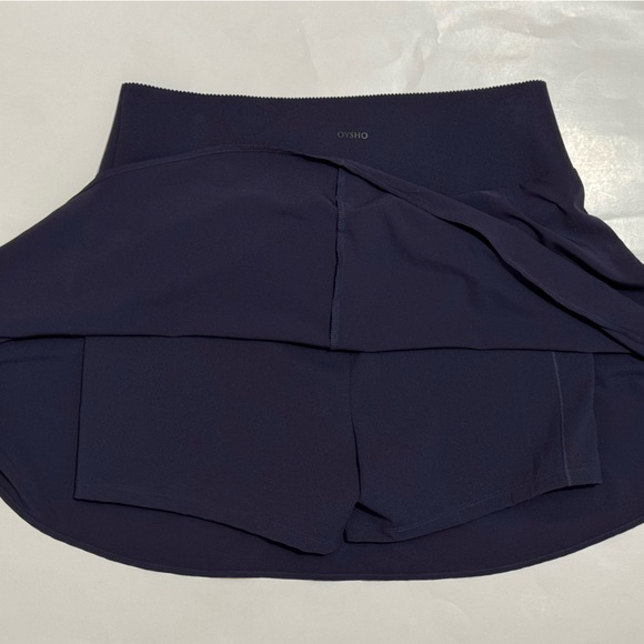 Oysho Women's Navy Skirt - Picture 6 of 7